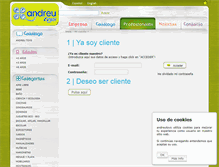 Tablet Screenshot of cart.andreutoys.com